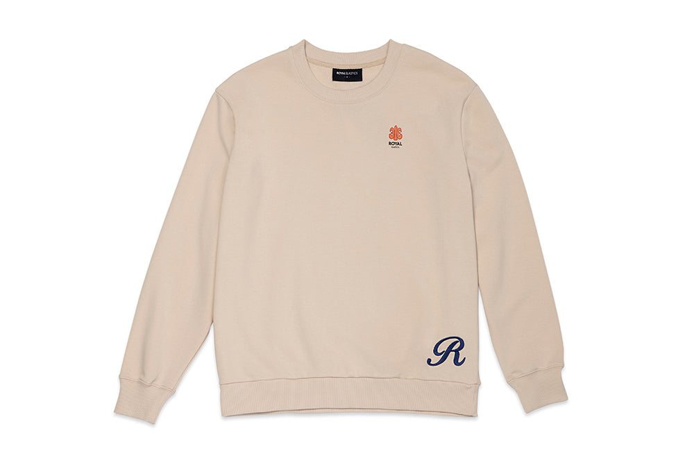 Unisex Sweat Shirt Beige