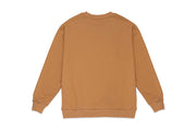 Unisex Sweat Shirt Camel Brown