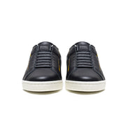 Men's Adelaide Black Yellow Leather Sneakers