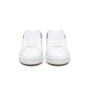 Men's Icon OG White Green Red Logo Leather Sneakers