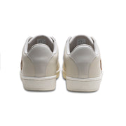 Men's Icon OG Beige Gold Logo Leather Sneakers
