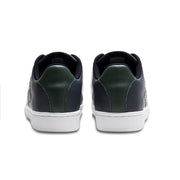 Men's Icon OG Gray Green Logo Leather Sneakers