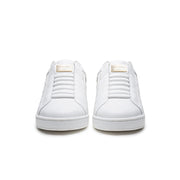 Men's Icon Lux White Black Leather Sneakers