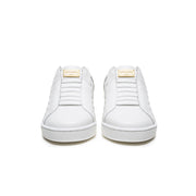 Men's Icon Lux White Blue Leather Sneakers