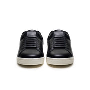 Men's Adelaide Black Green Leather Sneakers