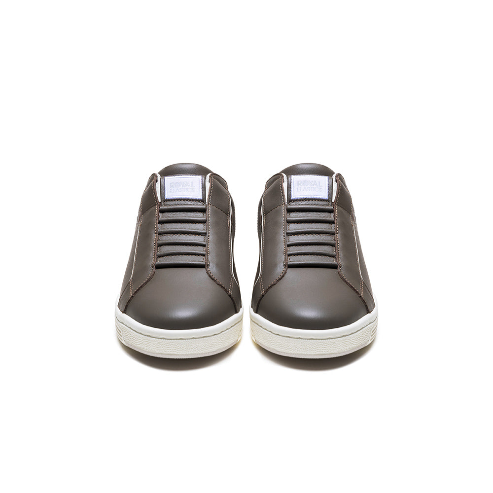 Men's Adelaide Gray Leather Sneakers