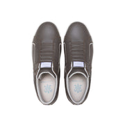 Men's Adelaide Gray Leather Sneakers