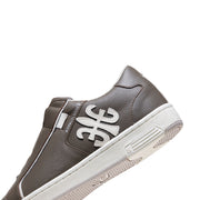 Men's Adelaide Gray Leather Sneakers