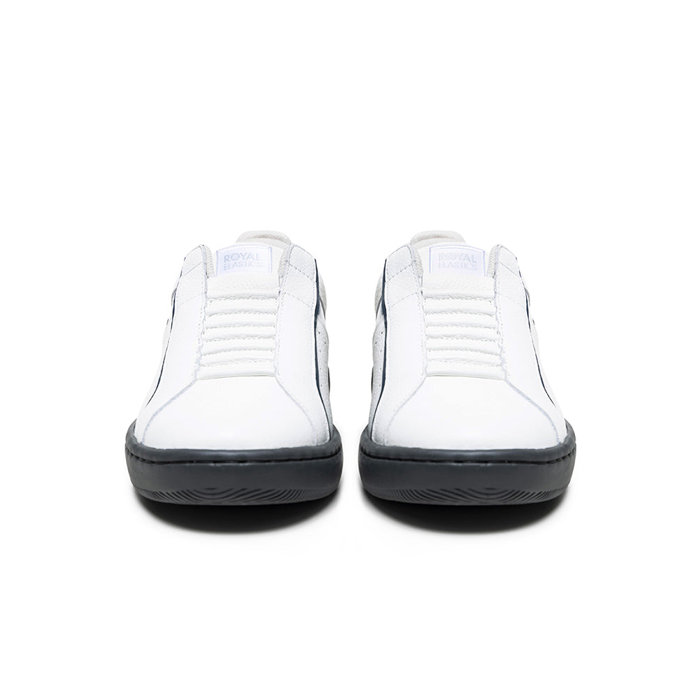 Men's Icon 2.0X White Blue black Leather Sneakers