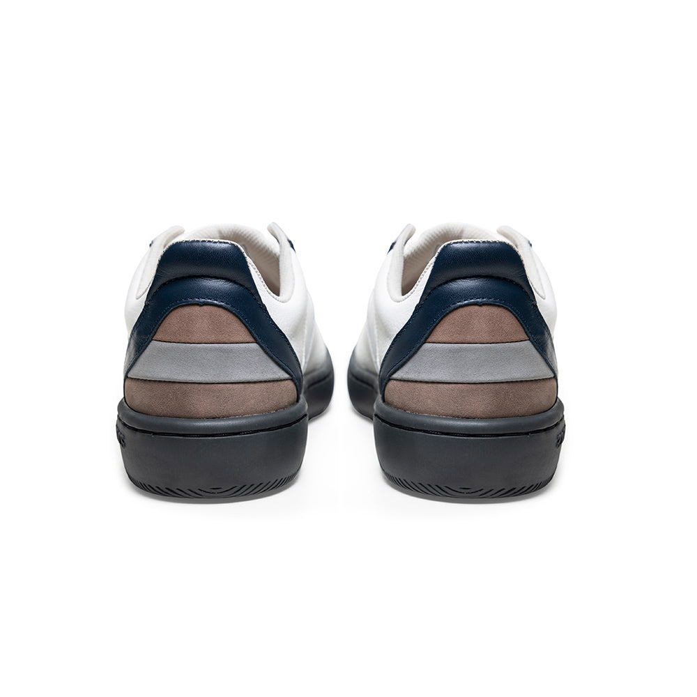 Men's Icon 2.0X White Blue black Leather Sneakers