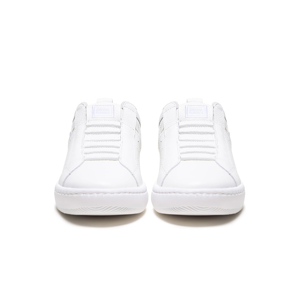 Men's Icon 2.0 White Logo Leather Sneakers