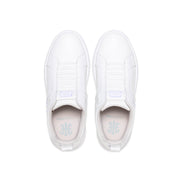 Men's Icon 2.0 White Logo Leather Sneakers