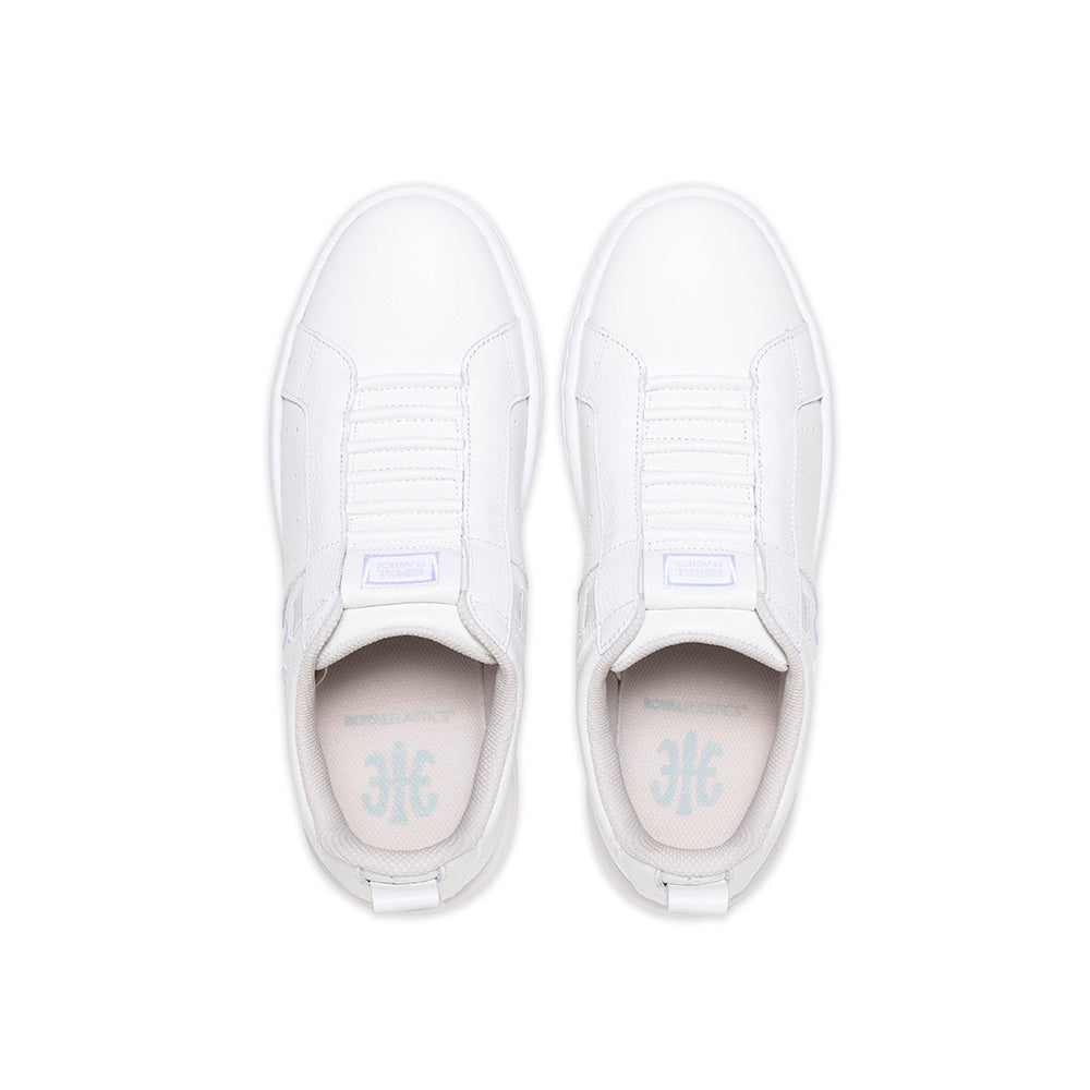 Men's Icon 2.0 White Logo Leather Sneakers