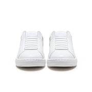 Men's Icon 2.0 White Gold Logo Leather Sneakers