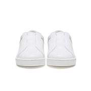 Men's Duca White Brown Leather Sneakers