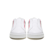 Men's Duca White Blue Red Leather Sneakers