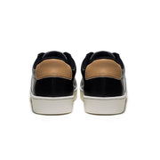 Men's Duca Black Brown Leather Sneakers