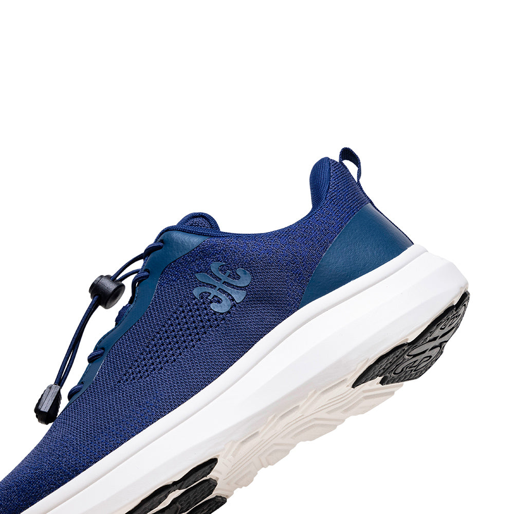 Men's RYL Navy Blue FlyKnit Sneakers