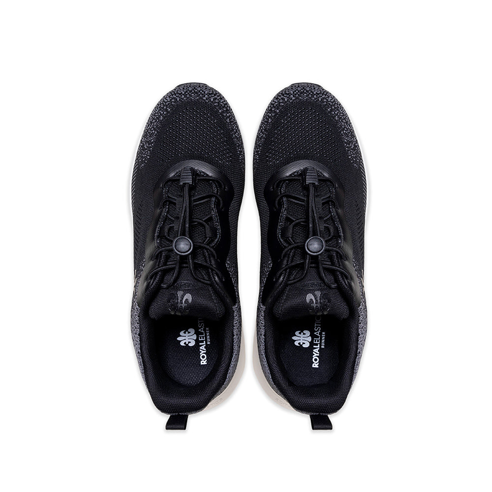 Men's RYL Black FlyKnit Sneakers