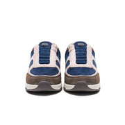 Men's Icon Ultra Lux Blue Brown Leather Sneakers