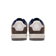 Men's Icon Ultra Lux Blue Brown Leather Sneakers