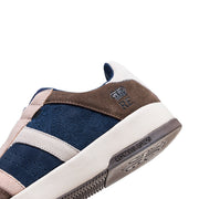 Men's Icon Ultra Lux Blue Brown Leather Sneakers