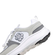 Men's Riviera White Gray Casual Sneakers