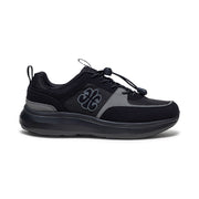 Men's Riviera Black Gray Casual Sneakers