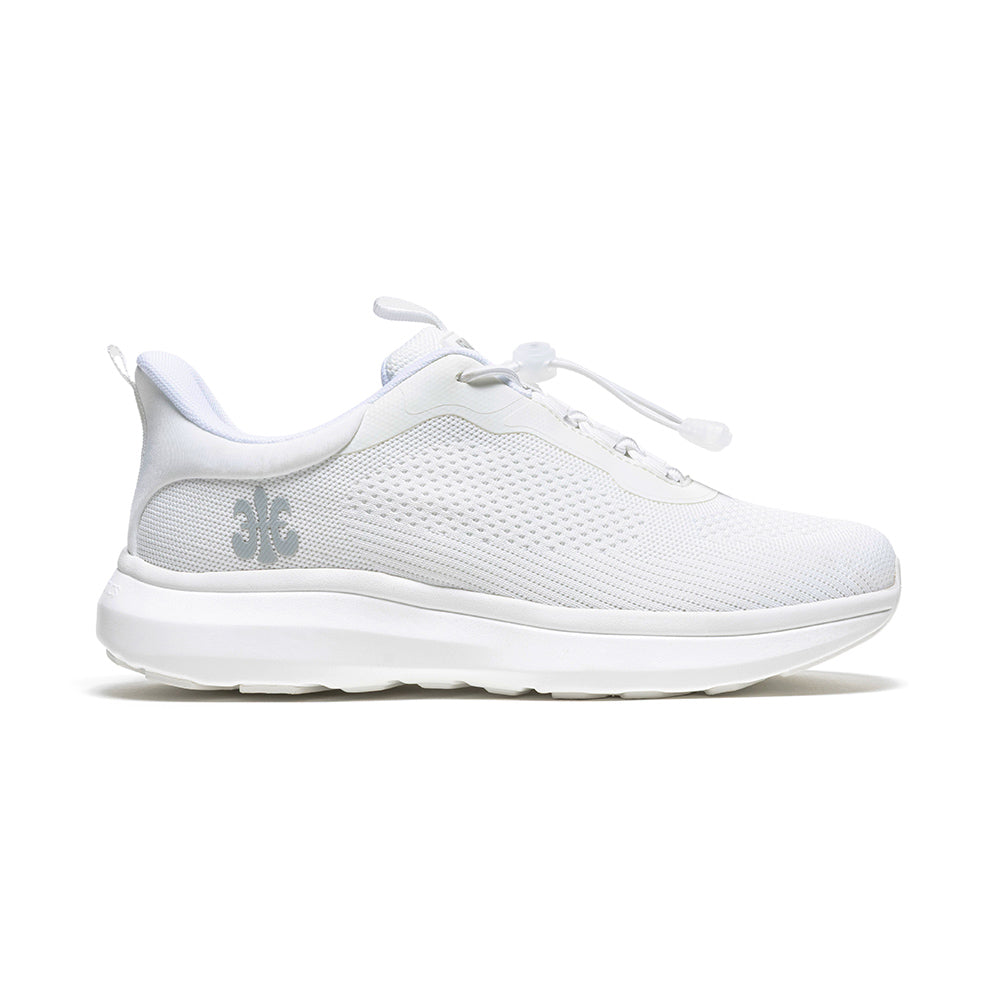 Men's Comfy White FlyKnit Sneakers