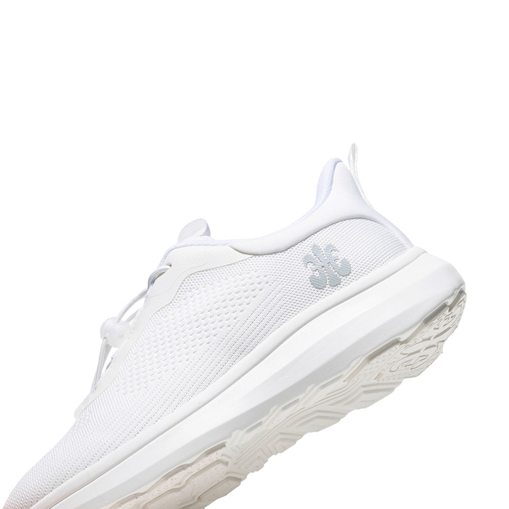 Men's Comfy White FlyKnit Sneakers