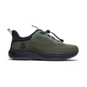 Men's Comfy Green Black FlyKnit Sneakers