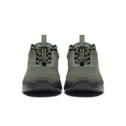 Men's Comfy Green Black FlyKnit Sneakers