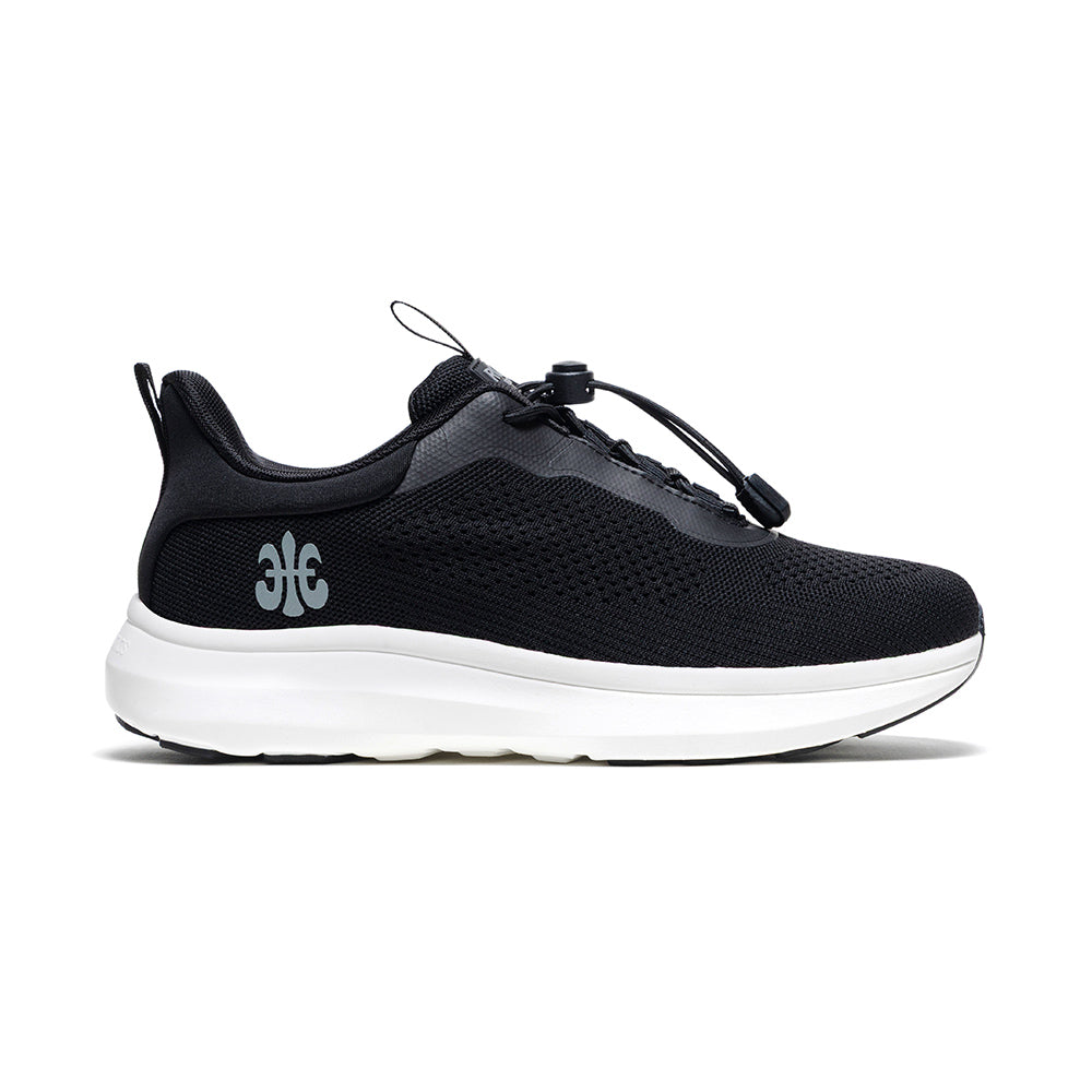Men's Comfy Black FlyKnit Sneakers