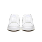 Women's Icon OG White Beige Gray Logo Leather Sneakers