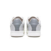Women's Icon OG White Beige Gray Logo Leather Sneakers