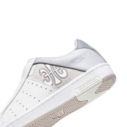 Women's Icon OG White Beige Gray Logo Leather Sneakers