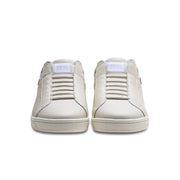 Women's Icon OG Beige Gold Logo Leather Sneakers