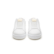 Women's Icon Lux White Red Leather Sneakers