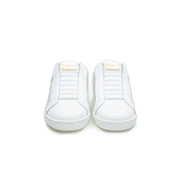Women's Adelaide Lux White Pink Beige Leather Sneakers