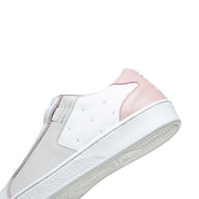 Women's Adelaide Lux White Pink Beige Leather Sneakers