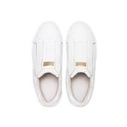 Women's Adelaide Lux White Beige Leather Sneakers
