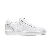 Women's Adelaide Lux White Pink Leather Sneakers