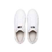 Women's Adelaide Lux White Pink Leather Sneakers