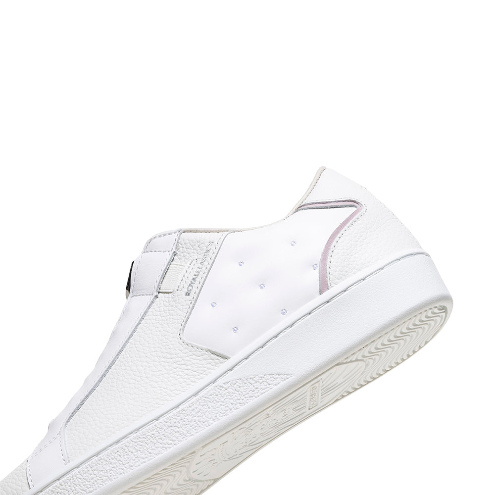 Women's Adelaide Lux White Pink Leather Sneakers