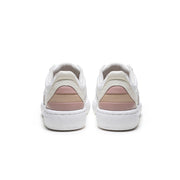 Women's Icon 2.0X White Beige Pink Leather Sneakers