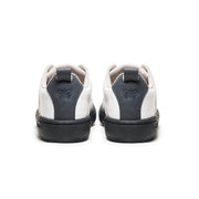 Women's Icon 2.0 White Red Black Logo Leather Sneakers