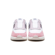 Women's Crown Lux White Pink Purple Leather Sneakers