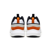 Women's Riviera White Black Orange Casual Sneakers