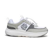 Women's Riviera White Gray Casual Sneakers