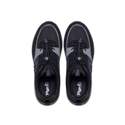 Women's Riviera Black Gray Casual Sneakers